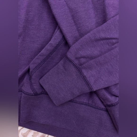 Purple PINK hoodie with heart & rainbow PINK logo - Picture 4 of 10